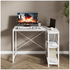 Zinus 100 cm L Shaped Computer Desk White AU-UDDDS2ZC-40W image NaN