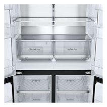 LG 655L Flat Door French Door Fridge Matte Black GF-B700MBL hero image