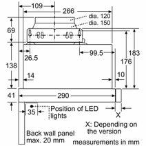 Bosch Series 2 60cm Slideout Rangehood DFM064W54A hero image