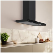 Neff 90cm N 70 Wall-mounted canopy rangehood Matt Black D97BDN2S0 hero image