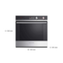 Fisher & Paykel OB60SD11PX1 60cm Pyrolytic Built-In Oven image NaN