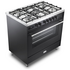 Delonghi 90cm Anthracite Dual Fuel Freestanding Oven DEF1407A image NaN