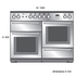 Falcon 110cm Freestanding Electric Oven/Stove NEX110EISLCH image NaN