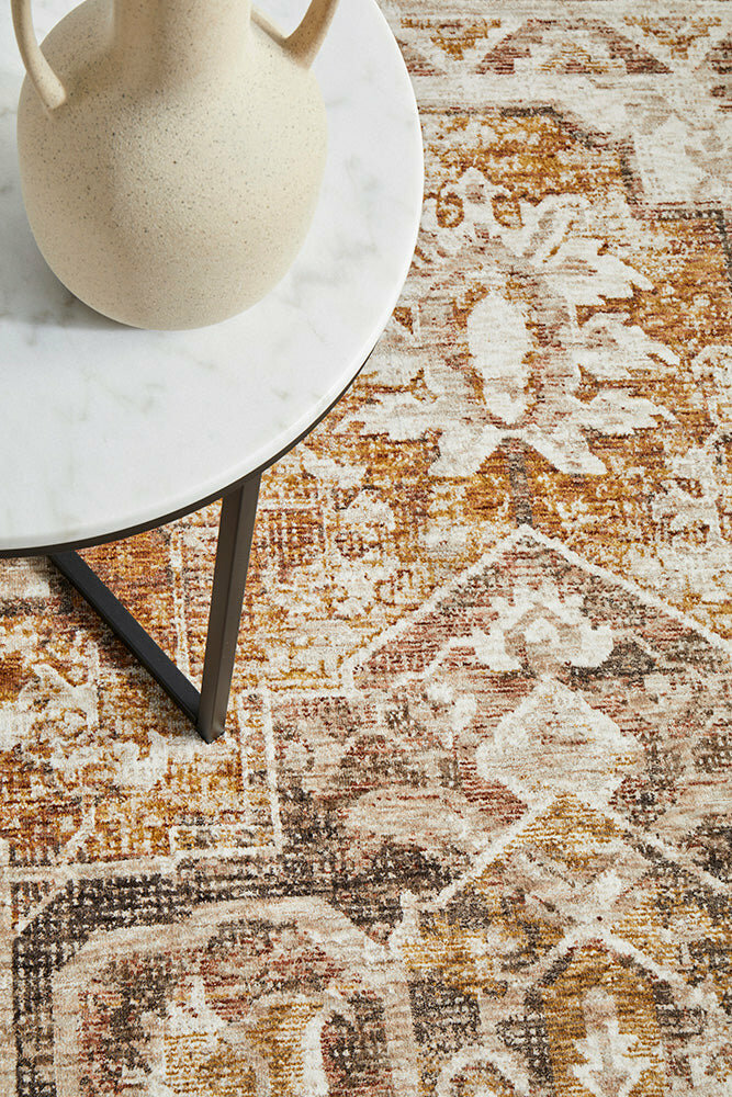 Rug Culture Jaipur Medium Gold Multi-coloured Rug 230X160CM - JPR-88-GOLD-230160 hero image