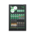 Husky 90L Single Door Homebar Drinks Chiller Black C1HECO840BKAU image NaN