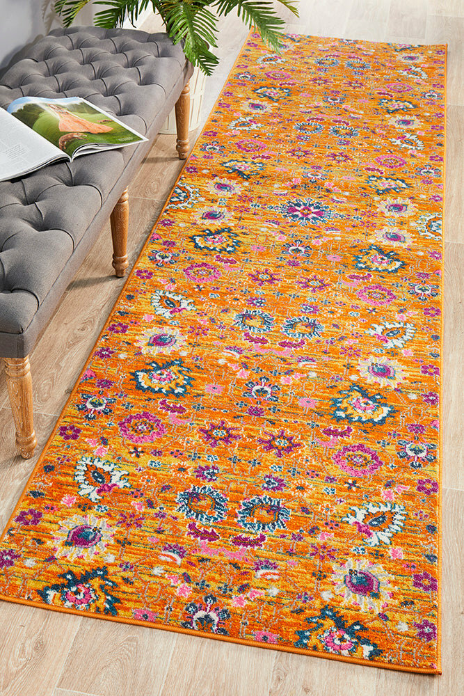 Rug Culture Babylon Large Rust Rug 400X80CM - BLN-210-RUST-400X80 hero image