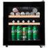 LeCavist 14 Bottle Wine Cabinet Single Zone Black LEK14PV image NaN