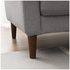 Zinus Adair Modern Armchair with Armrest Pockets Light Grey AU-AD-LG-AC image NaN