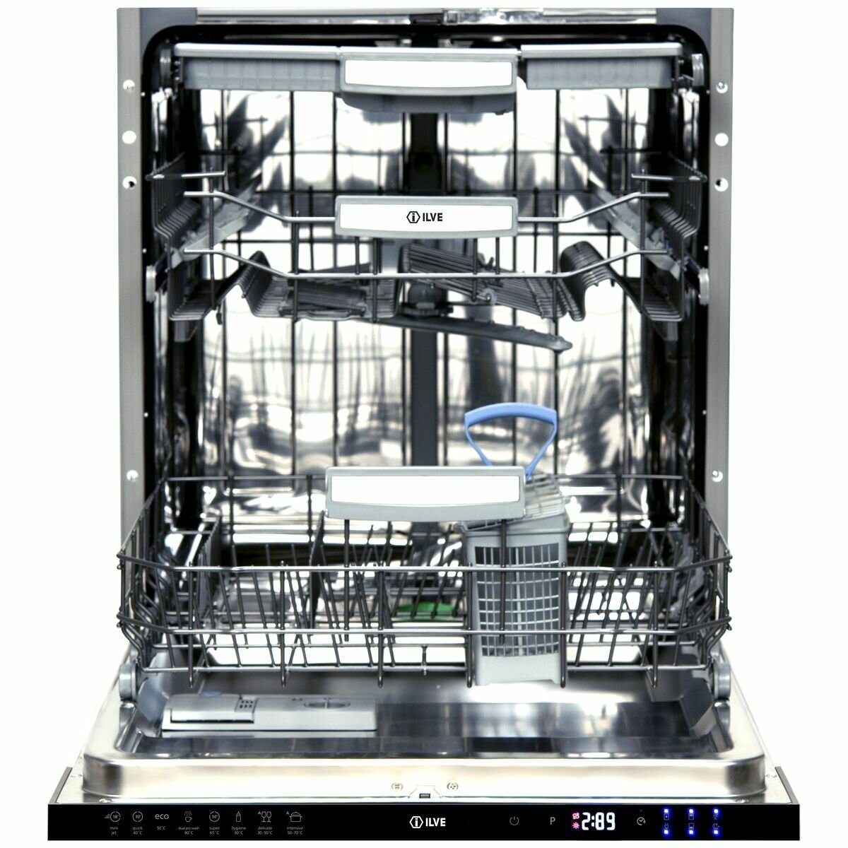 Ilve integrated hot sale dishwasher