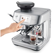 Breville the Barista Touch Impress Espresso Machine Brushed Stainless Steel BES881BSS hero image