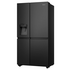 Hisense 632L PureFlat Side by Side Refrigerator With Non-Plumbed Water and Ice Dispenser Black Steel HRSBS633BW image NaN