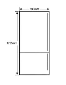 Electrolux 453L Bottom Mount Fridge EBE4507SA-L hero image