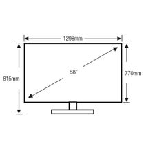 LG 58UF830T 58" 146cm 4K Ultra HD Smart LED LCD TV with WebOS 2.0 hero image