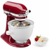 KitchenAid Ice Cream Bowl Attachment for Stand Mixer White 5KSMICM image NaN