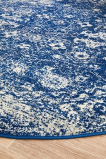 Rug Culture Evoke Large Navy Rug 240X240CM - EVO-252-NAVY-240X240 hero image