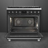 Smeg 90cm Classic Pyrolytic Freestanding Oven/Stove Matte Black CSP9GMMBA2 image NaN