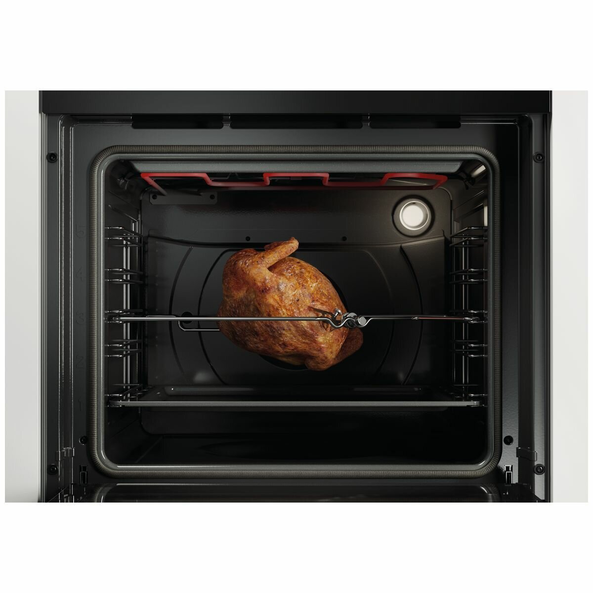 Built in oven clearance with rotisserie function