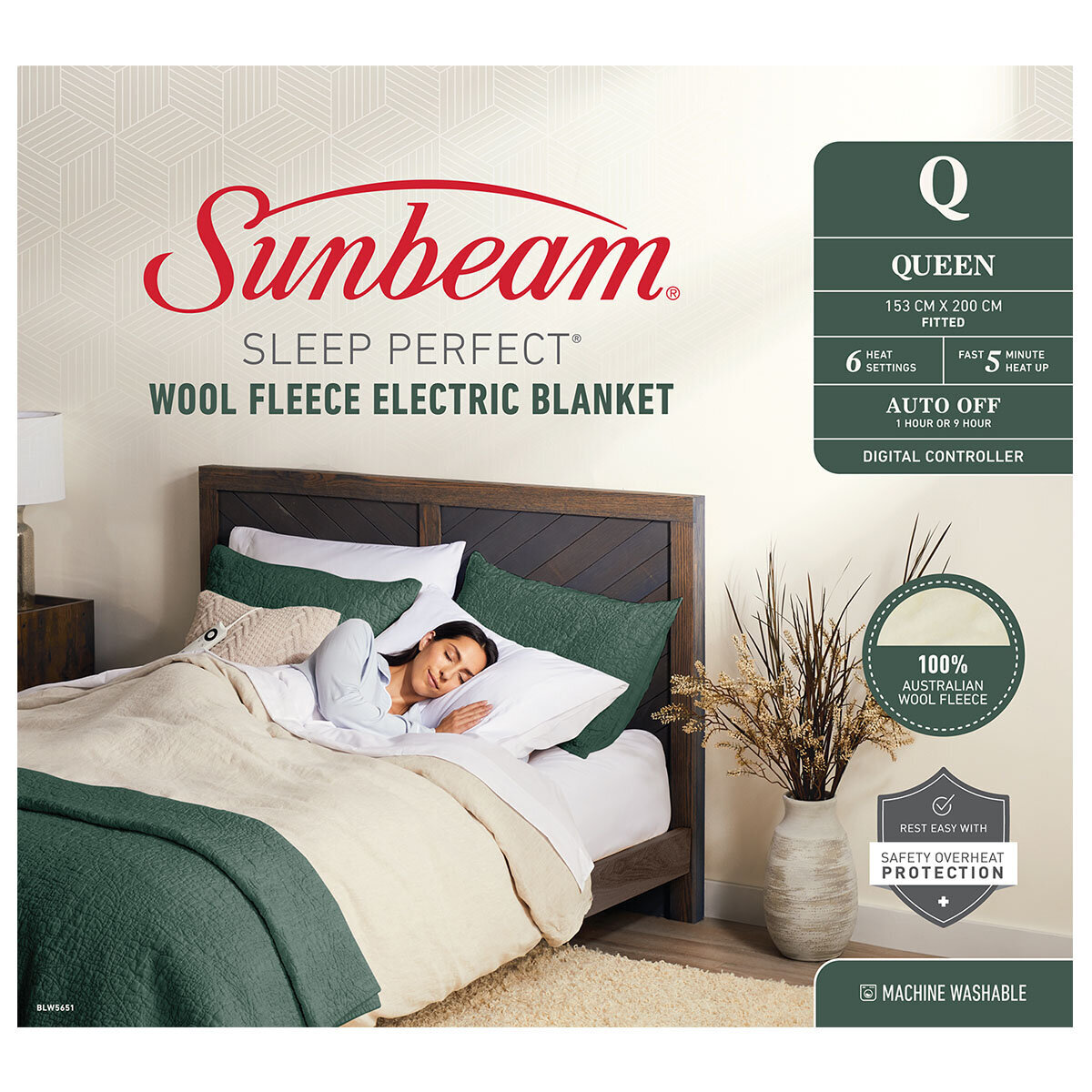 Sunbeam super king electric blanket store