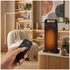 Pursonic Compact Oscillating Ceramic Heater Black 10004953 image NaN