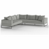 Kalona Vaeroy Modular Six Seater Left Facing Sofa Cloud 208-04B-01B-VILA-11 image NaN