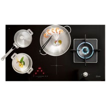 ILVE ILBV94+1 90cm Hybrid Induction Cooktop with Natural Gas Wok hero image