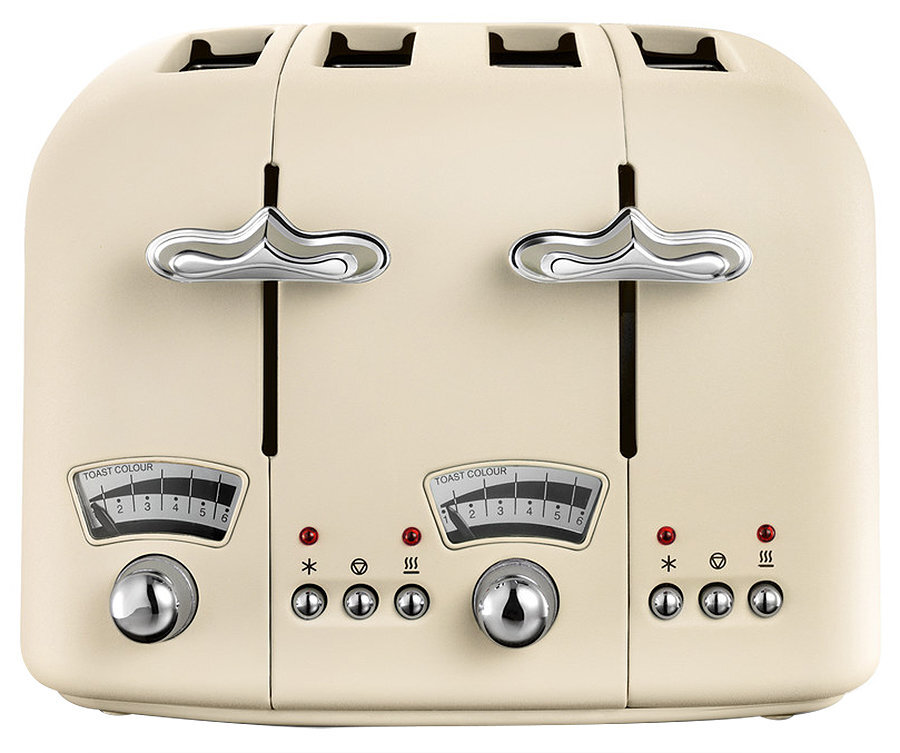 Delonghi CTO4BG Argento Flora 4 Slice Toaster hero image
