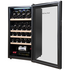LeCavist 33 Bottle Wine Cabinet Single Zone Black LEK33PV image NaN