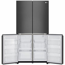 LG 664L French Door Frost Free Fridge Matte Black GF-B730MBL hero image