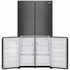 LG 664L French Door Frost Free Fridge Matte Black GF-B730MBL image NaN
