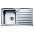 Teka TCLA10BRHD Classic Single Bowl Right Hand Drainer Sink image NaN
