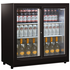 Husky HUS-C2-BLK-SD 190L Double Sliding Glass Door Bar Fridge image NaN
