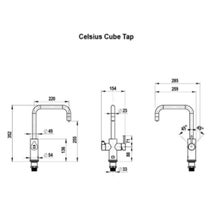 Zip HydroTap G5 Celsius All-in-One Cube Boiling Filtered Tap plus Hot and Cold H59786Z00AU hero image