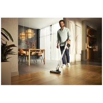 Miele Triflex HX2 Racer Cordless Stick Vacuum Lotus White 11827180 hero image