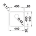 Blanco Solis 400-U Single Bowl Undermount Sink 527999 image NaN