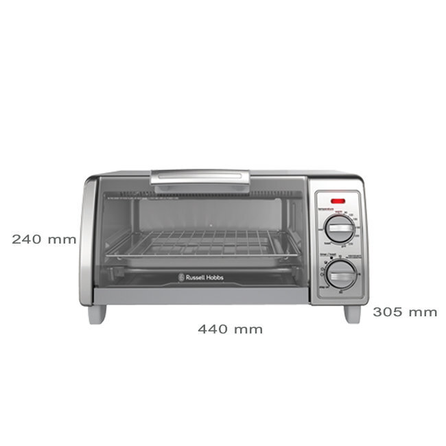 Russell Hobbs RHTOV10 Bake Expert Mini Toaster Oven Appliances Online