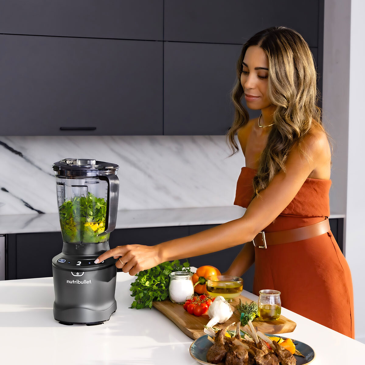 NutriBullet SmartSense Blender Combo NBF07700-1507 hero image