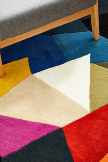 Rug Culture Matrix Small Multi-coloured Rug 150X150CM - MTX-906-CRA-150X150 hero image