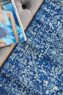 Rug Culture Evoke Medium Navy Rug 300X80CM - EVO-253-NAVY-300X80 hero image