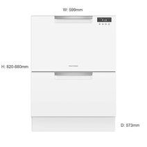 Fisher & Paykel DD60DAW9 Double DishDrawer Dishwasher hero image