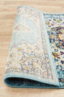 Rug Culture Babylon Large Blue Rug 400X80CM - BLN-202-BLUE-400X80 hero image
