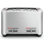 Breville the Smart Toast 4 Slice Toaster BTA845BSS hero image