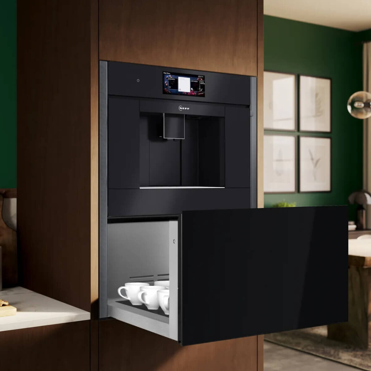 NEFF 29cm Built-In Warming Drawer Flex Design N39HA11Y1B-MS hero image