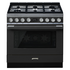 Smeg 90cm Portofino Freestanding Dual Fuel Oven/Stove Anthracite CPF9GPANA image NaN