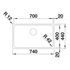 Blanco Solis 700-U Single Bowl Undermount Sink 528001 image NaN