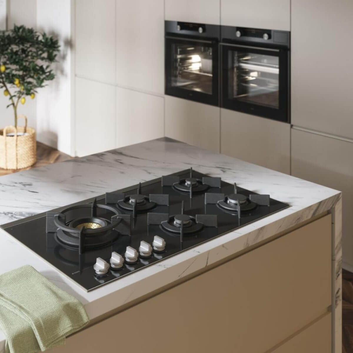 ASKO 60cm Pyrolytic Craft Built-In Oven Black Steel OP8687B hero image