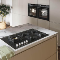 ASKO 60cm Pyrolytic Craft Built-In Oven-Black Steel OP8687B hero image