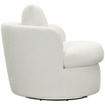 Kalona Toledo Ivory Swivel Armchair - 186SA-1P-TX3171 hero image