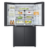 LG 636L French Door Fridge with Non-Plumbed Ice and Water Dispenser Matte Black GF-LN700MBL image NaN