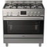 Haier 90cm 300 Series Gas Freestanding Cooker Stainless Steel HOR90S8MSX2 image NaN
