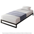 Zinus Single 18cm Low Metal Bed Frame Black AU-SSBF-7S image NaN